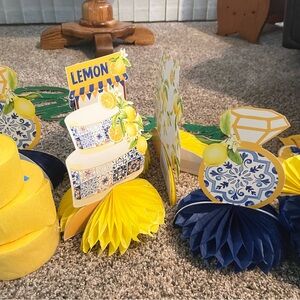 Lemon-Themed Party Decorations